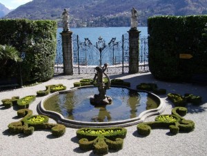 La fontana di Villa Carlotta