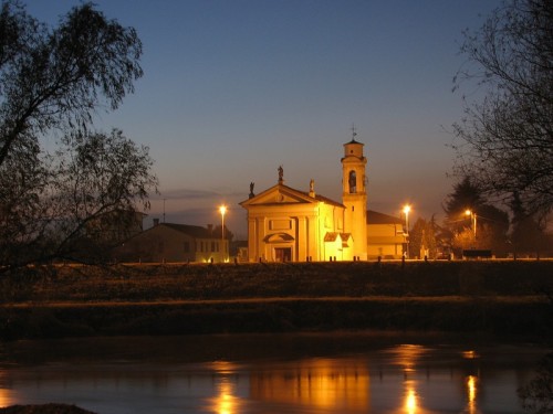 Ponte San Nicolò - Riflessi al crepuscolo Ponte San Nicolò - Riflessi al crepuscolo