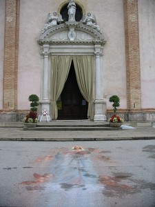 Il dipinto della Madonna