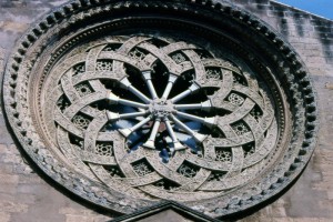 Rosone della Chiesa di Sant’Agostino a Trapani