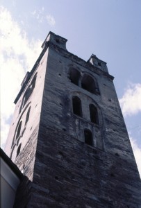 Il campanile della parrocchiale