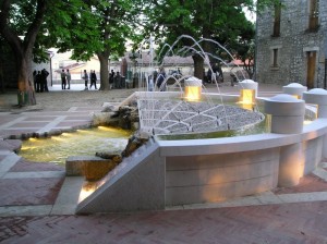 Fontana nella villa comunale