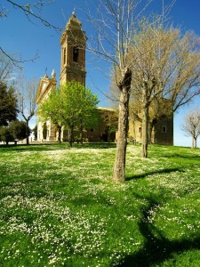 La chiesa….nel verde
