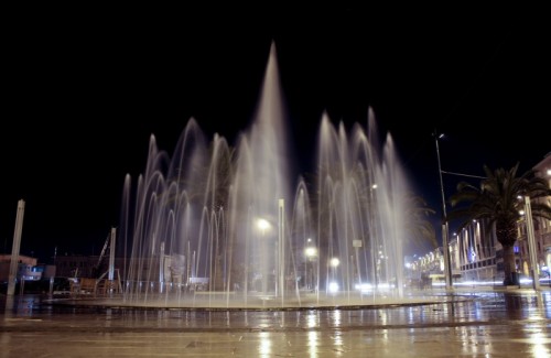 Cagliari - la fontana della darsena Cagliari - la fontana della darsena