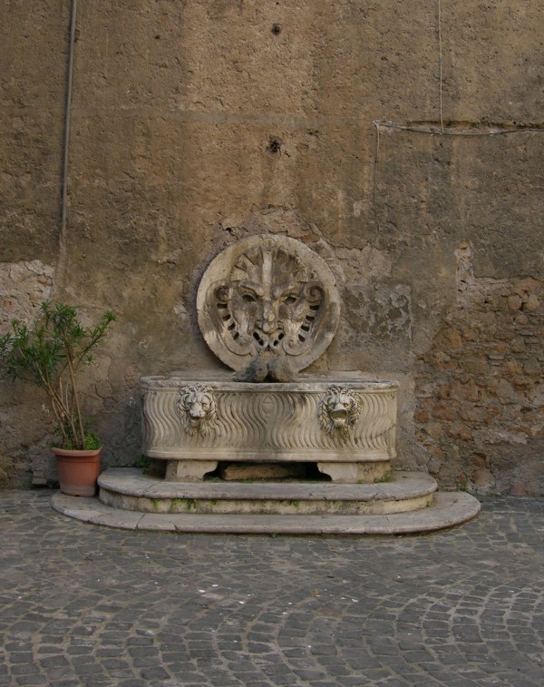 ''Fontana di palazzo Mattei.'' - Roma