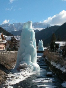 Fontane? Si, di ghiaccio!