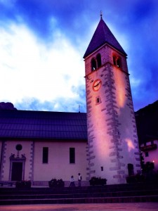Chiesa con campanile, Molveno 2007
