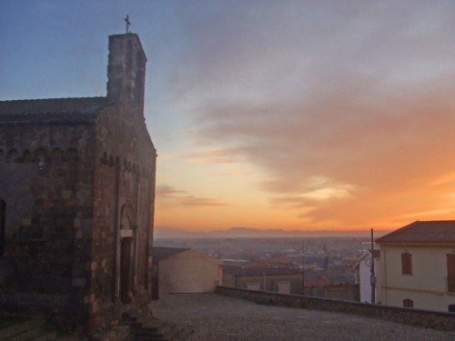 Samassi - San Gemiliano al tramonto