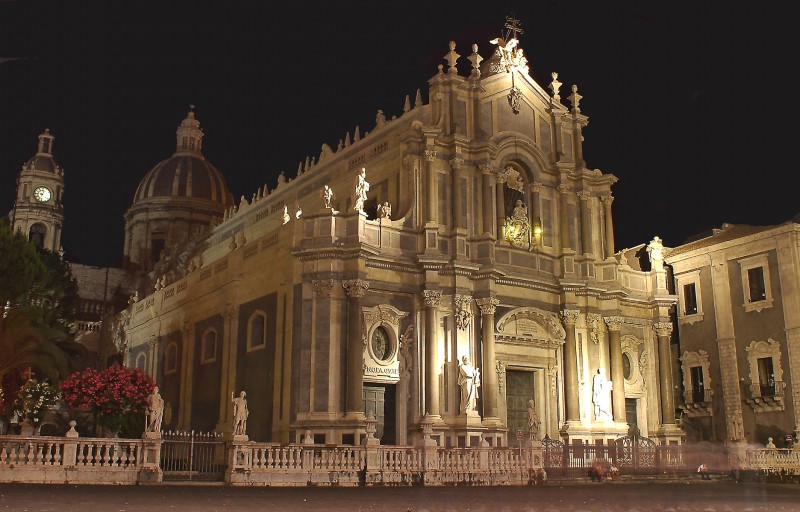 ''Il Duomo di notte'' - Catania