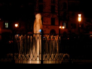 Ore 17,50 in Piazza Garibaldi