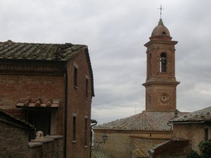 Il campanile della chiesa di Agostino