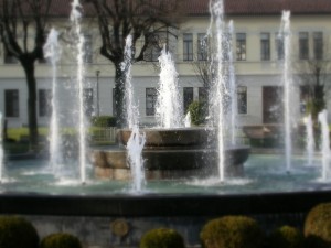 Fontana di Piazza 4 Novembre a Lissone