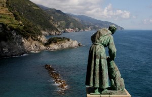 Convento dei Cappuccini a Monterosso - Statua di San Francesco