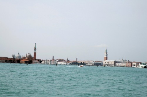Venezia - Chiese e campanili di Venezia dal vaporetto