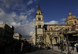 in Piazza, prima del Samba..