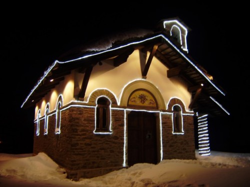 Sestriere - Chiesetta nella neve... Sestriere - Chiesetta nella neve...