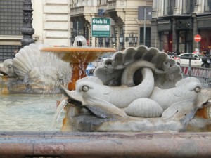 fontana di piazza colonna