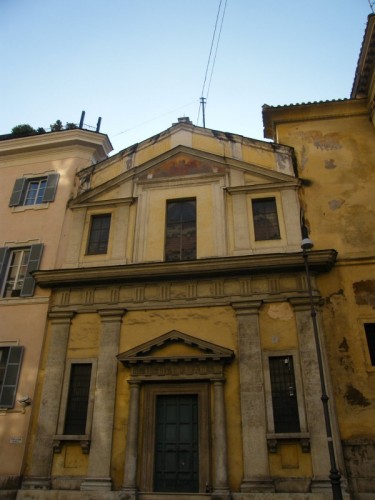 Roma - chiesa di piazza  del collegio romano  