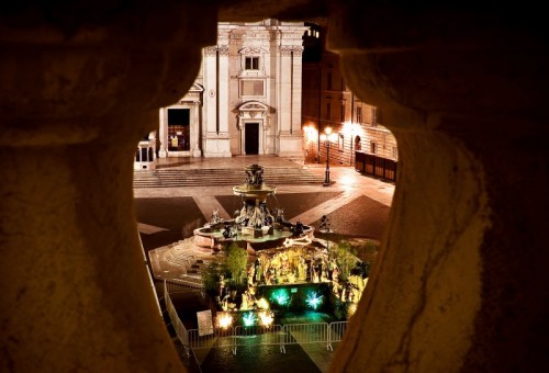 Loreto - Il Presepe e La Fontana Loreto - Ancona -