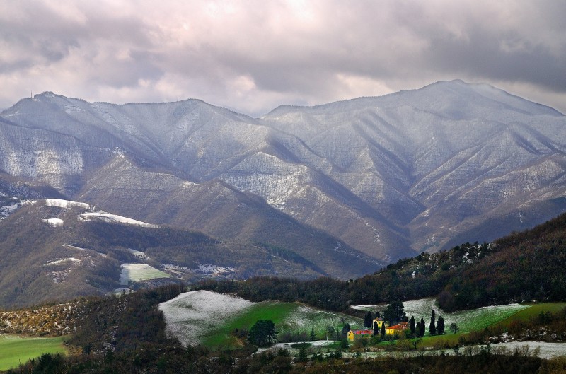 ''La chiesetta di Cannetole'' - Portico e San Benedetto