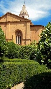 Il Duomo visto dal giardino di Palazzo Piccolomini