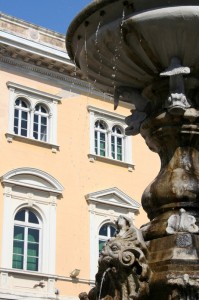 fontana del comune di Alassio