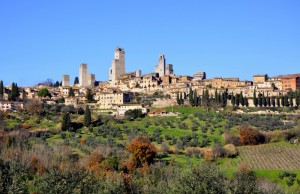 Duomo di San Gimignano e città