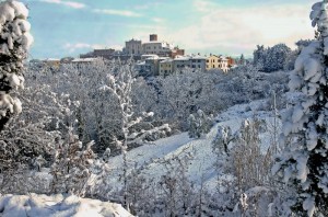 Cigoli dopo la nevicata