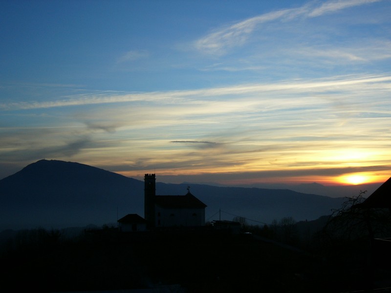 ''al tramonto'' - Chies d'Alpago