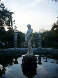 Primo Piano Fontana Villa Garibaldi