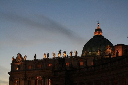 Roma - Santi al tramonto