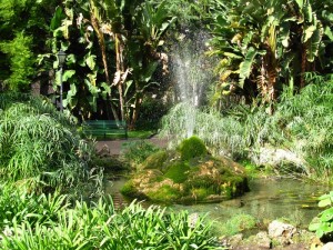 fontana della villa comunale di salerno