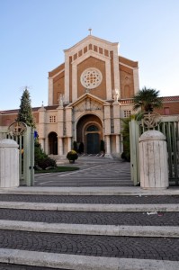Santuario di Santa Maria Goretti entrata