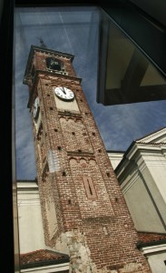 Dalla finestra inclinato ad ore 11