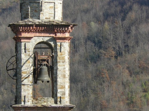 Bobbio - Campanile della Chiesa di S.Pietro, Dezza di Bobbio