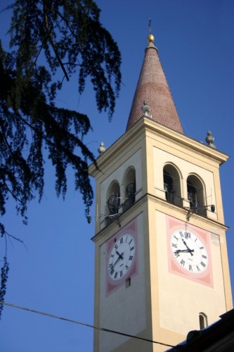 Trecate - Chiesa "Grande", il campanile