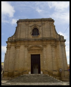 Vista Frontale Chiesa S.S. Maria immacolata Fragagnano