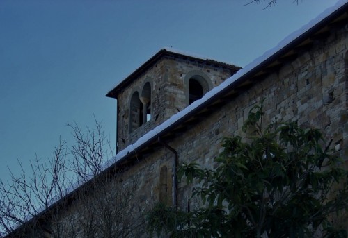 Lesignano de' Bagni - campanile di Badia Cavana- Abbazia di San Basilide