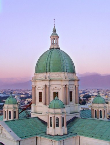 Pompei - vista dal campanile Pompei - vista dal campanile