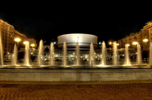 La Spezia - Piazza Europa by night