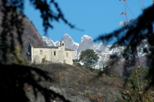 Sondrio - La Chiesa di San Bartolomeo sopra Sondrio