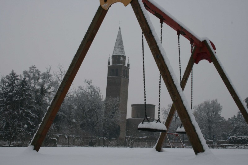 ''Abbazia,la neve,i bambini,i giochi……….'' - Badia Polesine