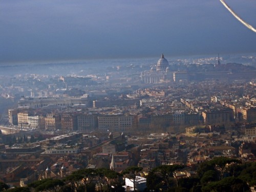 Roma - Punto di vista aereo