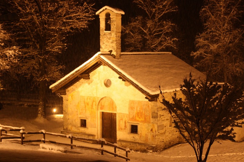 ''Chiesa di Luzzara sotto la neve 2'' - Gozzano