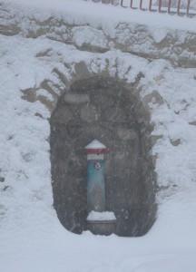 Fontana Innevata - Piazza Castello - Albidona