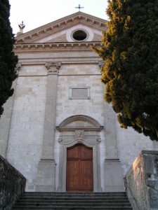 La chiesa Maria Nascente di Artegna ( UD )