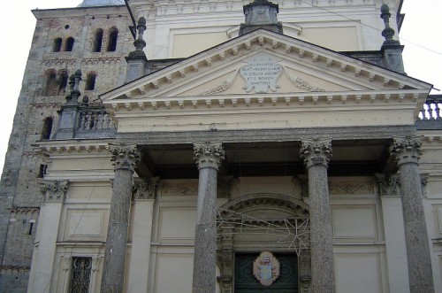San Benigno Canavese - facciata della parrocchiale