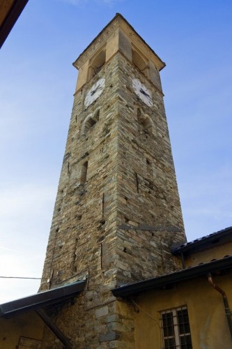 Forno Canavese - Forno Canavese - Il campanile della chiesa  dell'Assunta