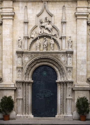 Tolentino - Chiesa di San Nicola, Portale Tolentino - Chiesa di San Nicola, Portale