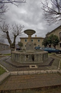 fontana della piazza